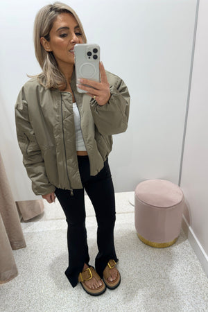 Chosen By Fifi & Annie The Utility Bomber | Khaki