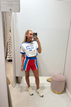 Araminta James Palma Cropped Tee | Snow