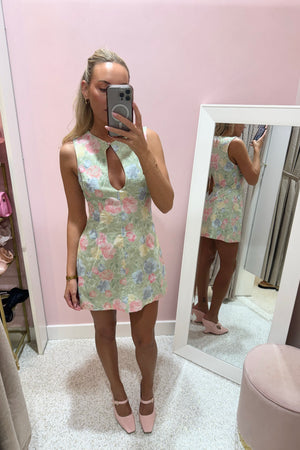 Ownley Nessa Linen Mini Dress | Meadow