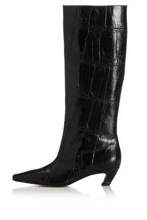 Alias Mae Crawford Boot | Black Croc
