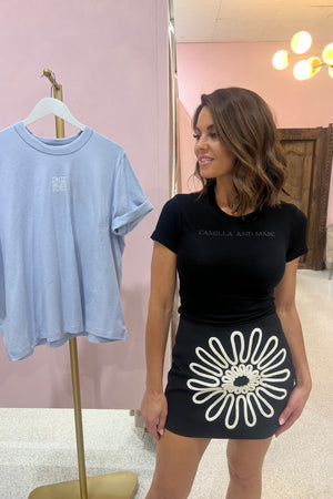 C&M Camilla & Marc Braque Tee | Black