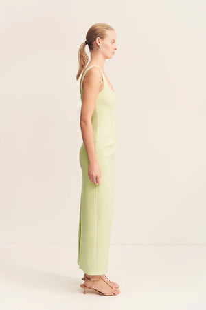 Shona Joy Lani Structured Midi Dress | Pistachio