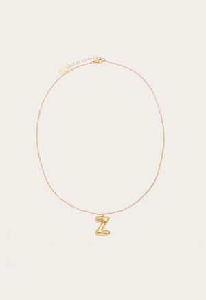 Petit Moments Initial Necklace | Gold