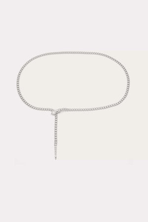 Petit Moments Snake Chain Belt | Silver