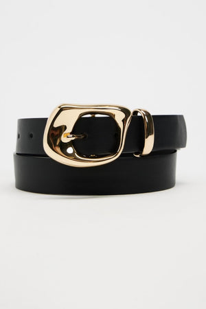 Petit Moments Link Belt | Black/Gold