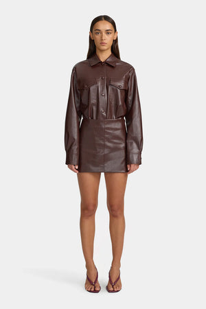 Ownley Morriset Mini Skirt | Cherry Cola