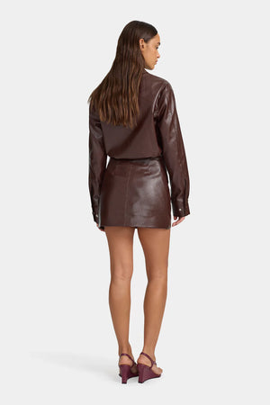 Ownley Morriset Mini Skirt | Cherry Cola