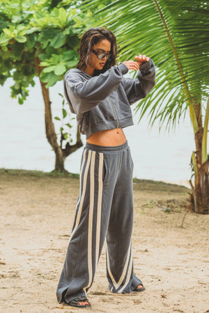 Araminta James Races Trackpant | Washed Black