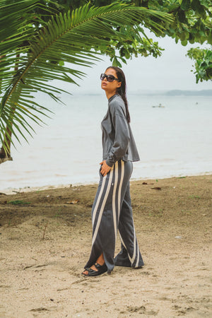 Araminta James Races Trackpant | Washed Black