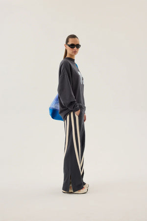 Araminta James Daytona Long Sleeve Top | Washed Black