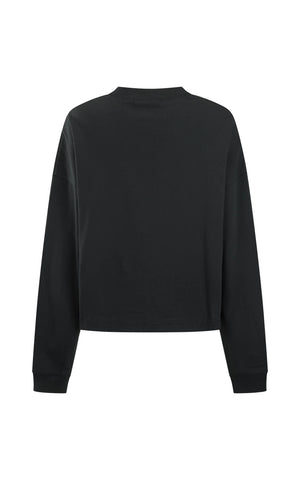 Araminta James Daytona Long Sleeve Top | Washed Black