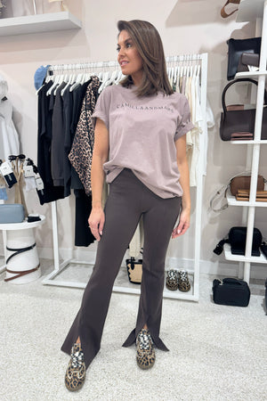 C&M Camilla & Marc Capella Logo Tee | Ash Lilac