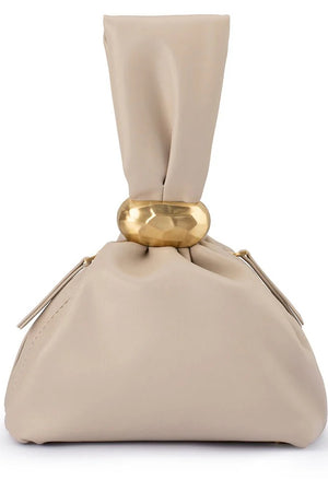 Olga Berg The Lenni Pouch Bag | Mink