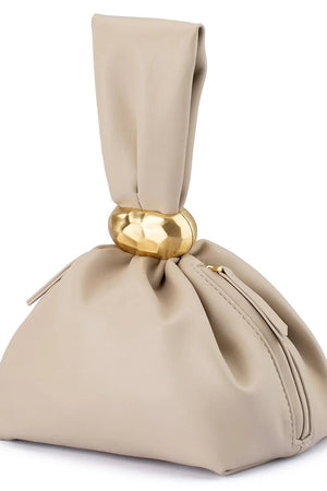 Olga Berg The Lenni Pouch Bag | Mink