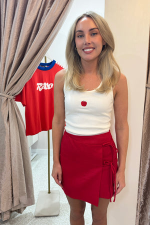 Araminta James Manzana Rib Tank | Coconut