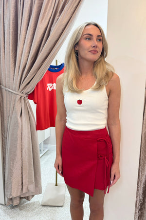 Araminta James Manzana Rib Tank | Coconut