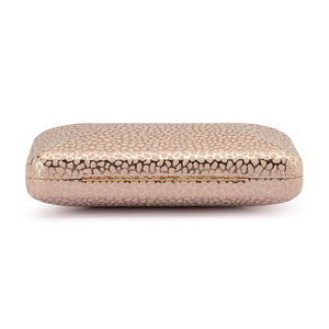 Olga Berg The Frankie Embossd Clutch | Natural