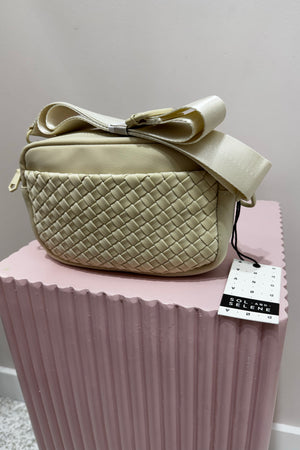 Sol And Selene Inspiration Woven Neoprene Bag | Cream