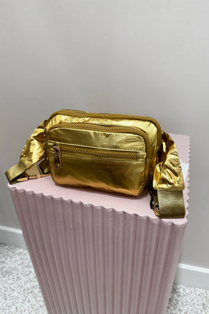 Sol And Selene Hip Hugger Belt Bag | Gold