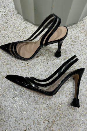 Secret Weapons Stiletto Stoppers High Heel Protectors | Black