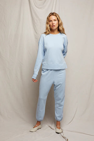 Perfect White Tee Tyler Pullover Sweatshirt | Sky Blue