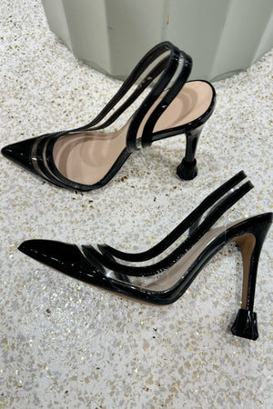 Secret Weapons Stiletto Stoppers High Heel Protectors | Black