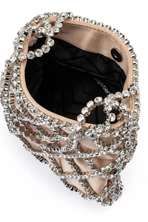 Olga Berg The Kit Crystal Cage | Natural