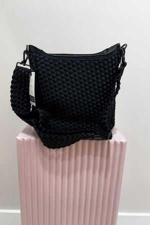 Sol And Selene Kismet Bag Woven Neoprene | Black