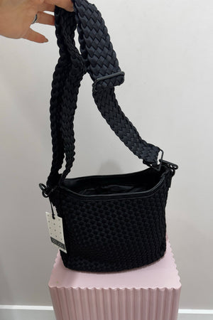 Sol And Selene Kismet Bag Woven Neoprene | Black
