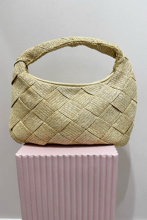 Sol And Selene Dare To Dream Large Woven Bag | Cream Straw