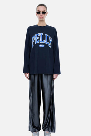 Ena Pelly Long Sleeve Pelly Tee | Ink