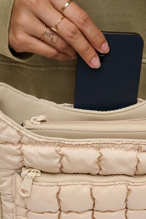 Sol And Selene Aura Crossbody Bag | Cream