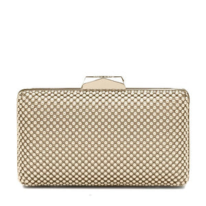 Olga Berg Natasha Ball Mesh Pod | Light Gold