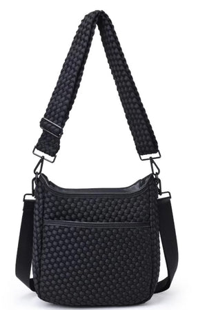 Sol And Selene Kismet Bag Woven Neoprene | Black