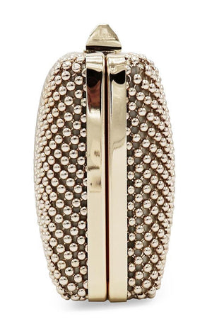 Olga Berg Natasha Ball Mesh Pod | Light Gold