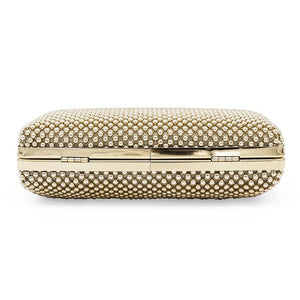 Olga Berg Natasha Ball Mesh Pod | Light Gold