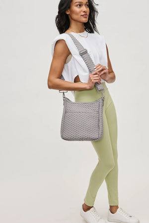 Sol And Selene Kismet Bag Woven Neoprene | Fog