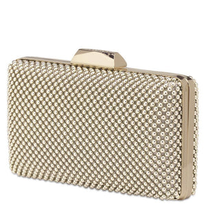 Olga Berg Natasha Ball Mesh Pod | Light Gold