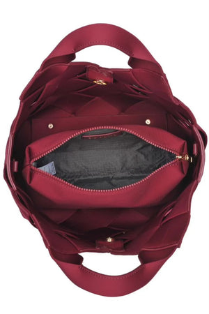 Sol And Selene Resilience Woven Neoprene Bag | Wine