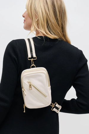 Sol And Selene Accolade Sling Backpack | Cream