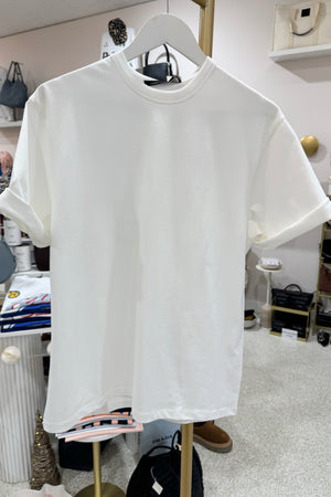 C&M Camilla & Marc Patina Monogram Tee | White (Print On Back)