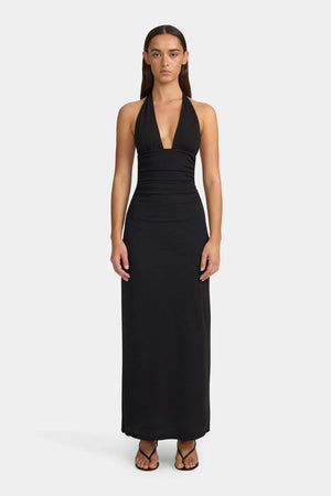 Ownley Sachi Jersey Dress | Black