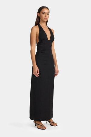 Ownley Sachi Jersey Dress | Black