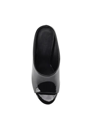 Lana Wilkinson Sloane Mule | Black Patent