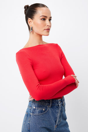 Mossman Camden Top | Red