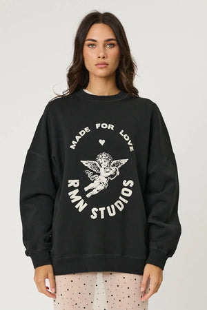 Remain Lovestruck Crew | Washed Black