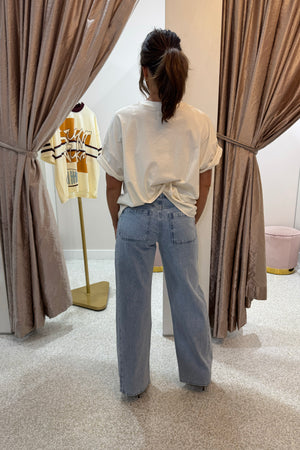 Summi Summi Oui Oui Tee | Vintage White