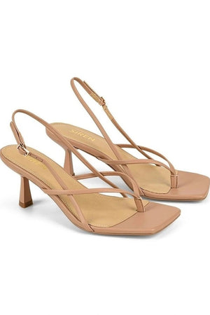 Siren Santorini Strappy Thong | Almond Tan