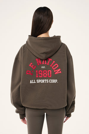 P.E Nation Inbound Hoodie | Major Brown