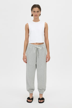 C&M Camilla & Marc Tia Logo Track Pant | Grey Marle